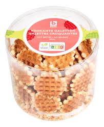 BONI mini crispy waffles 350g