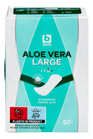 BONI protège-slips large Aloe Vera 50pc