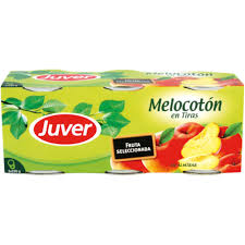 JUVER MELOCOTON EN TIRAS 125G