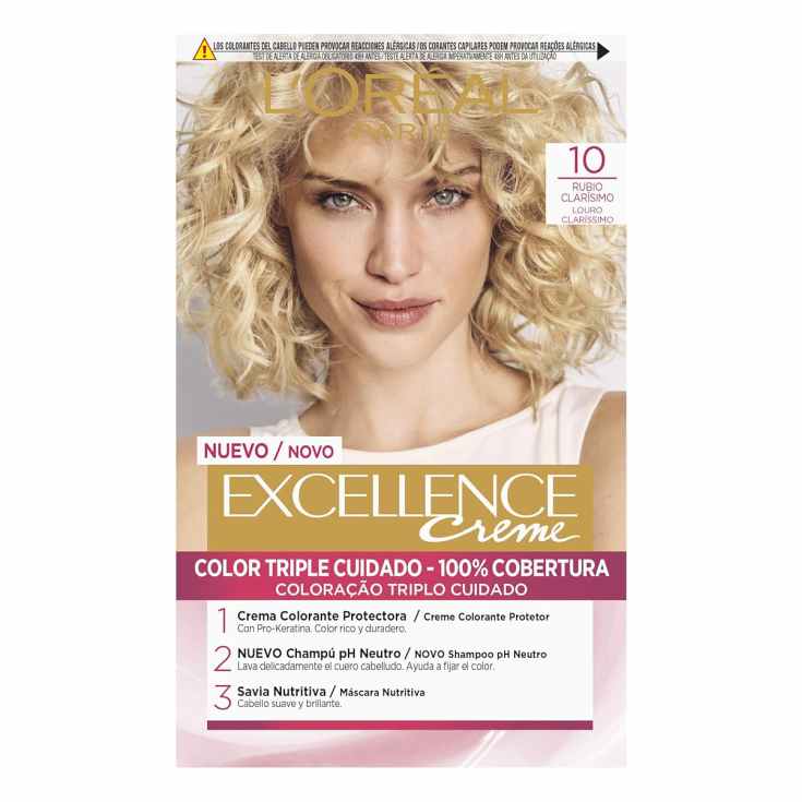 EXCELLENCE LONG-LASTING HAIR DYE VERY LIGHT BLONDE