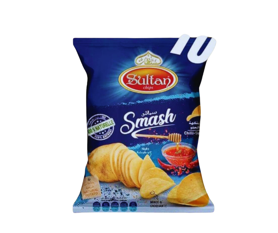 شيبس سلطان دجاج مشوي 21 جرام