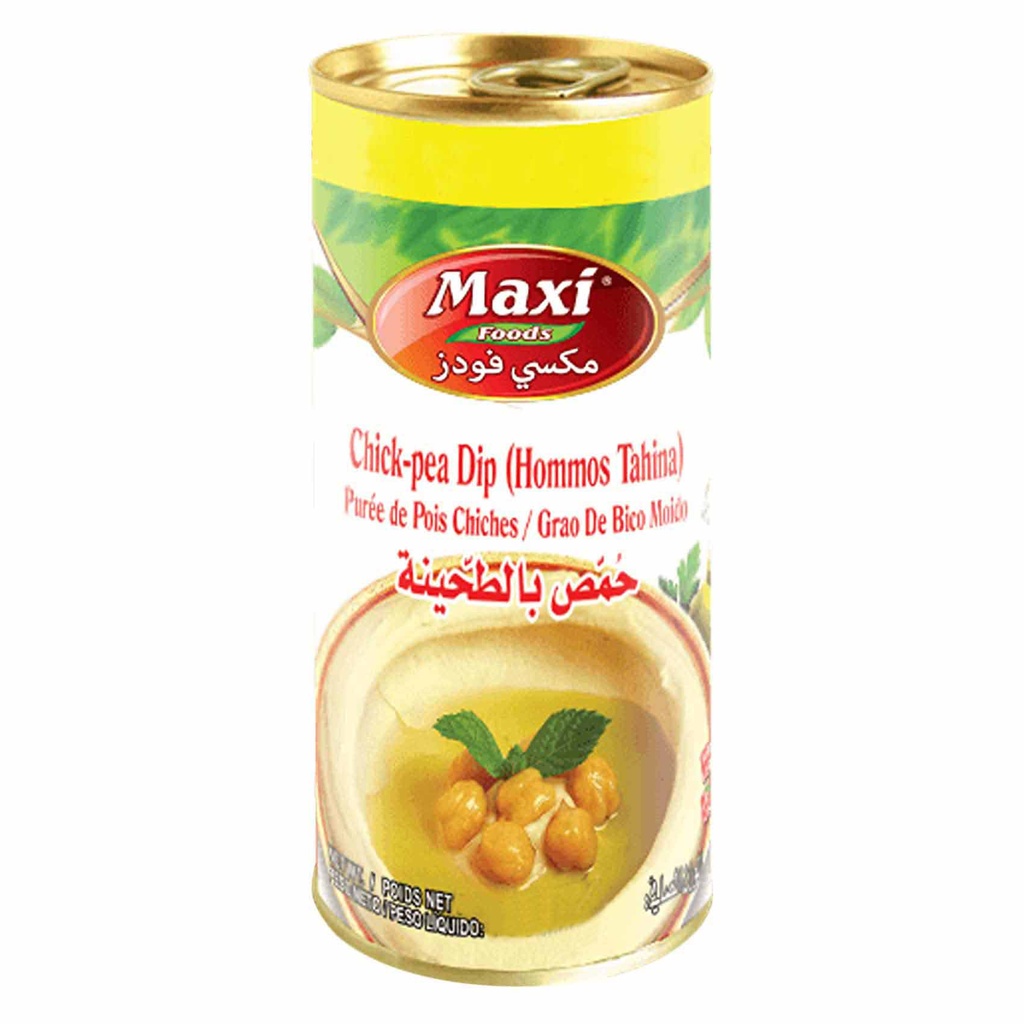 MAXI FOODS CHICKPEA DIP HUMMUS TAHINA 380G