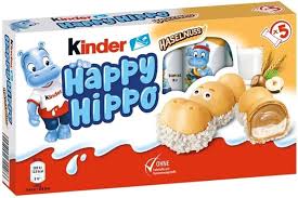 KINDER HAPPY HIPPO HASELNUSS 5PCX20.7G
