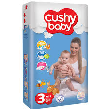 CUSHY BABY 3 MIDI 4-9 KG 26PCS
