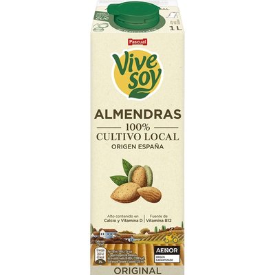 PASCUAL VIVE SOY ALMOND  1L