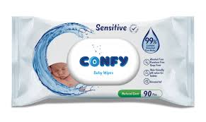 CONFY WET WIPES 90PCS