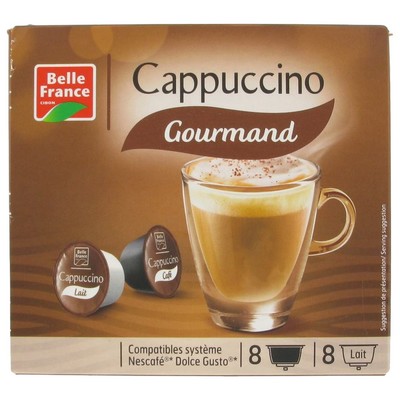 16 DOLCE GUSTO CAPPUCCINO CAPSULES