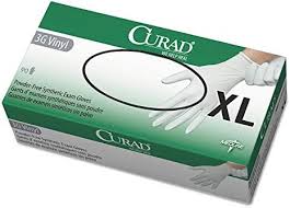 CURAD 3G VINYL  M 100PCS