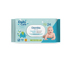 DERELA SPAIN BABY WET WIPES ULTRA SOFT 60PCS