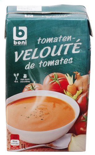 BONI Soupe veloutée de tomates en brique 1L