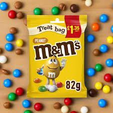 Sachet de friandises au chocolat et aux cacahuètes M&M's 82 g