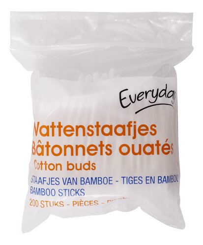 EVERYDAY BÂTONNETS OATÉS EN BAMBOU 200PC