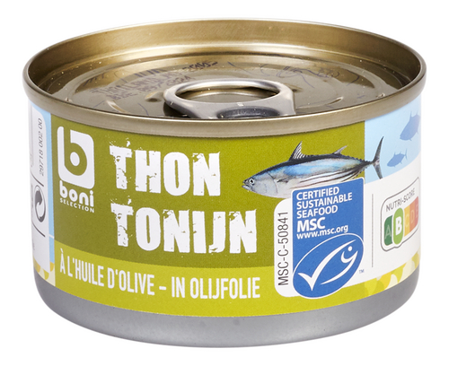 BONI Thon à l'huile d'olive (MSC) 95g