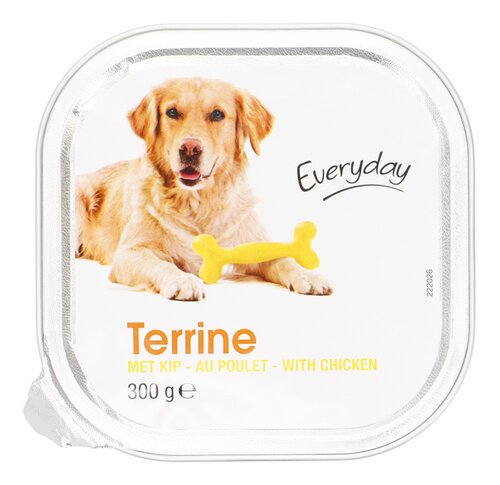EVERYDAY DOG TERRINE WITH CHICKEN 300G