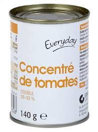 EVERYDAY TOMATES DOUBLE CONCENTRÉ 140G