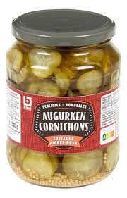 BONI Round Sweet and Sour Gherkins 670g