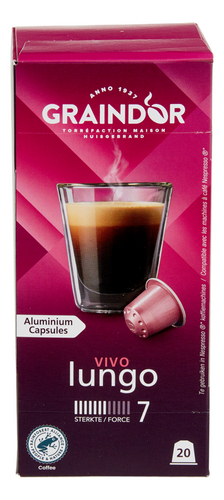 GRAINDOR caps Lungo Vivo 7 RFA 20pc