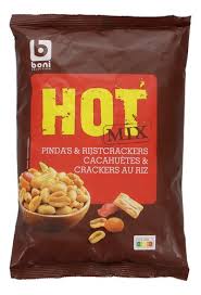 BONI Hot Mix cacahuètes & crackers de riz 500g