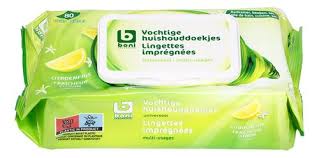 Lemon Wet Wipes 80pc