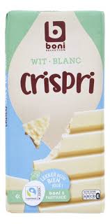 BONI Chocol. blanc fairtrade crispi 200g