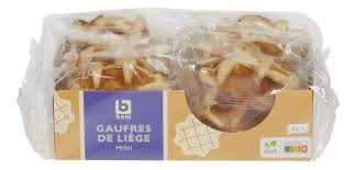 BONI mini Liège waffles 8x35g