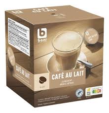 BONI Coffee with Milk Capsules UTZ 16pc