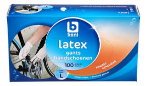 BONI gants en latex taille L 100pc