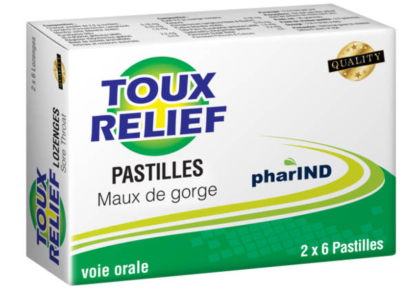 TOUX RELIEF PASTILLES 2X6