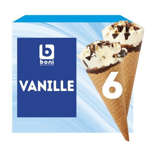 BONI Cornet vanille 6x120ml