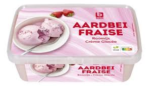 BONI glace à la fraise 1,5L
