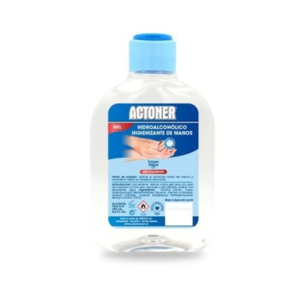 ACTONER GEL HIDROALCOOLIQUE 250ML