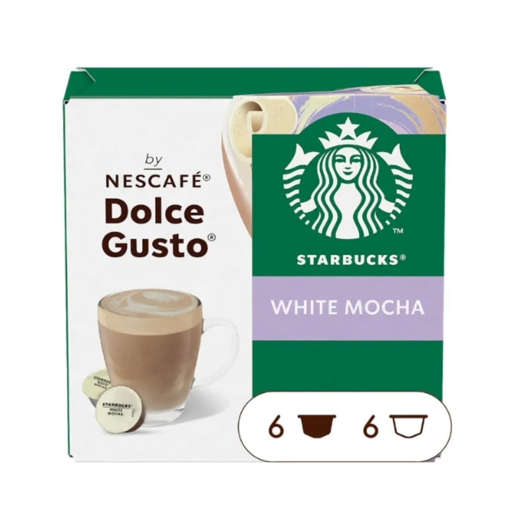123G Starbucks CAPSUL MOCHA WHITE 