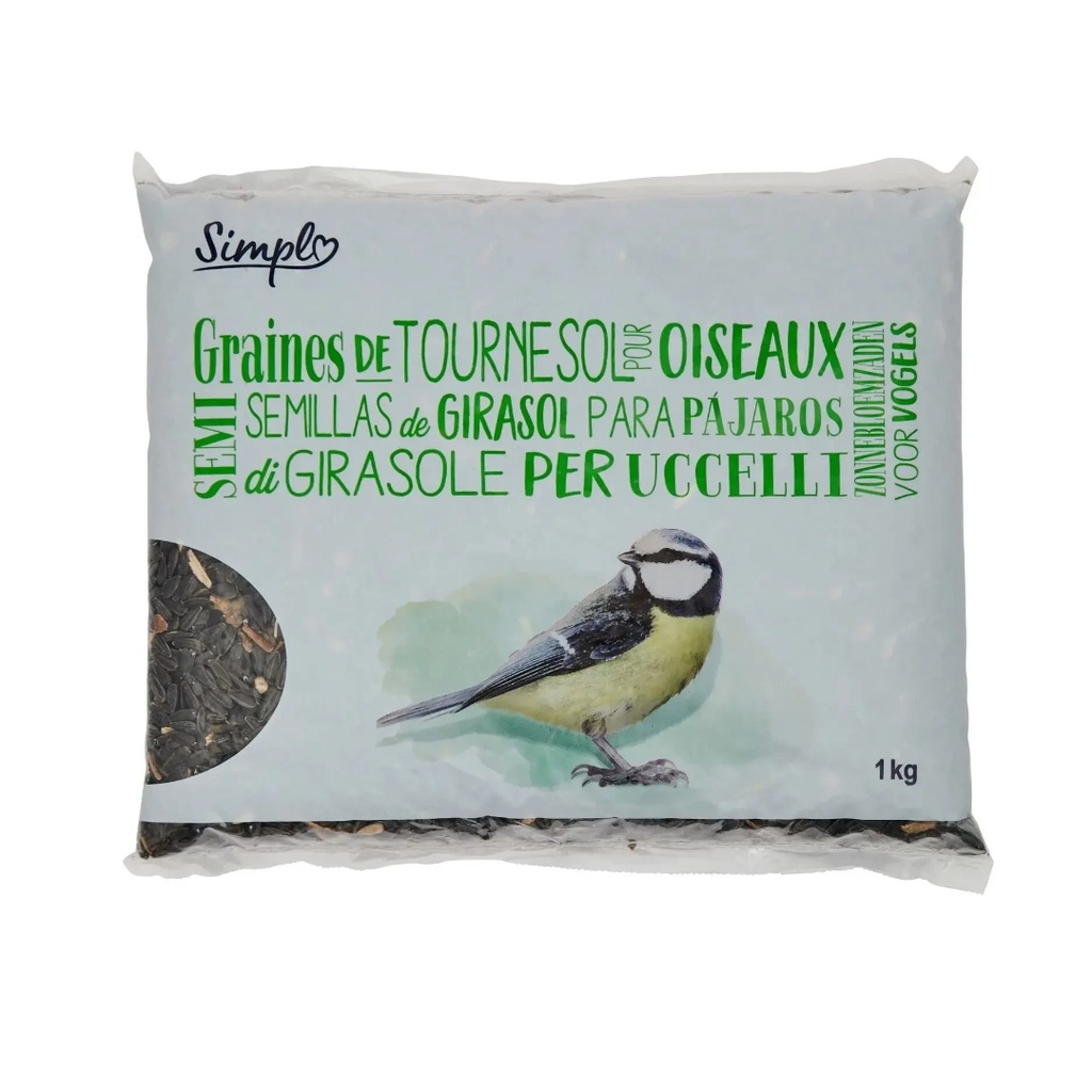 1KG GRAINES DE TOURNESOL SIMPL