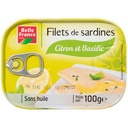 1/7 FILLET SARDINE LEMON BASIL BF