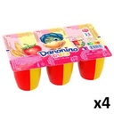 DANAINO FRESA PLATANO MORANGO BANANA 4X70G