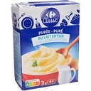 3X125G PUREE LAIT CARREFOUR