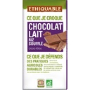 100G MILK CHOCOLATE Puffed RICE Ethiquable