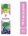 BONI 100% pure grape juice in carton 1L