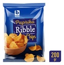 BONI Paprika Ribble Chips 200g