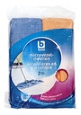 BONI serpillières microfibre 50x70cm 2pc