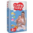 CUSHY BABY 3 MIDI 4-9 KG 26PCS