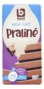 BONI chocolat au lait praliné FT 200g