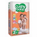 COUCHE CUSHY BABY N2 3-6KG 80PCS