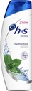 H&S SHAMPOOING MENTHOL FRAIS 360ML