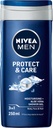جل استحمام للحماية والعناية للرجال 250 مل Nivea 