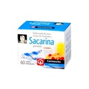 SACARINA EDULCORANTE  60 SACHETS 60G