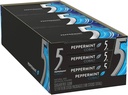 FIVE COBALT WRIGLEY S 15 PIECES