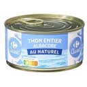 1/2 ALBACO TUNA NATURAL CRF