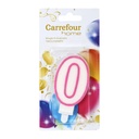 0 BOUGIE CHIFFRE CARREFOUR HOME